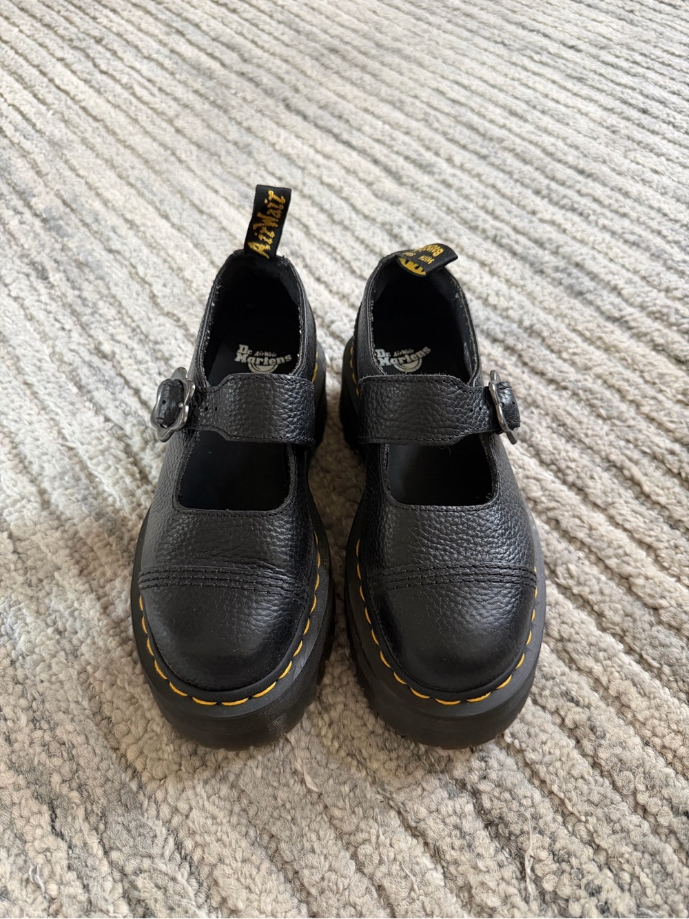 Dr. Martens Addina Flower Platform Loafers